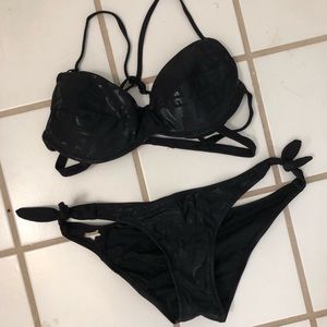 Fox brand black bikini